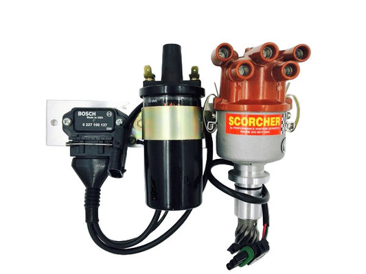 SCORCHER™ ELECTRONIC IGNITION TO SUIT BDA, BDD, BDG, LOTUS TWIN CAM etc
